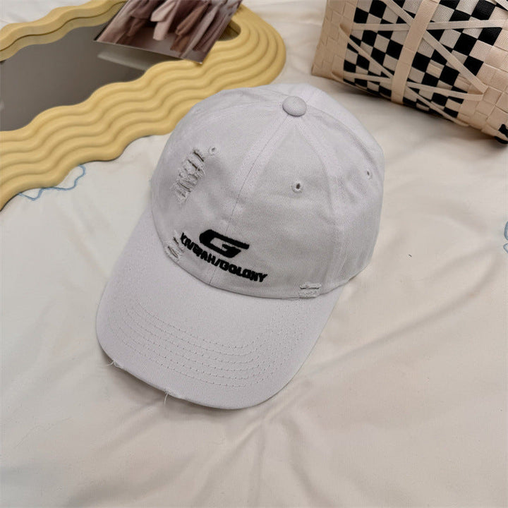 Men's Distressed Casual Baseball Cap Kalsten