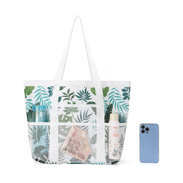 Spacious beach bag with breathable mesh design Kalsten