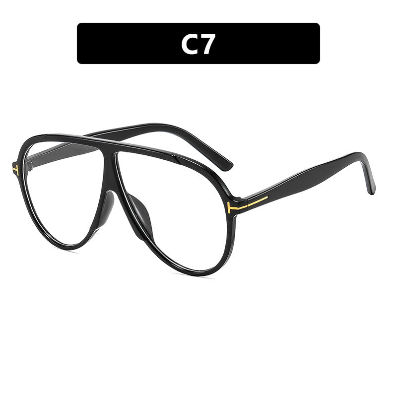 Women fashionable glasses with large trendy frame Kalsten