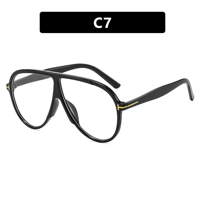 Women fashionable glasses with large trendy frame Kalsten