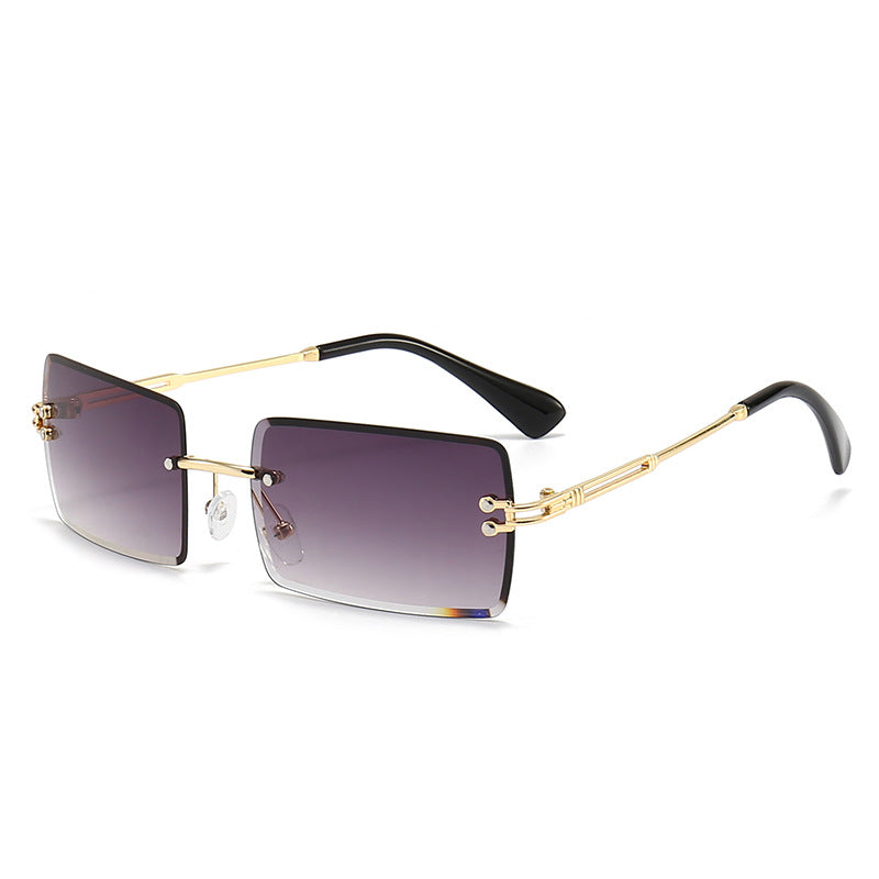 Women's fashionable rectangular sunglasses with gradient lenses Kalsten