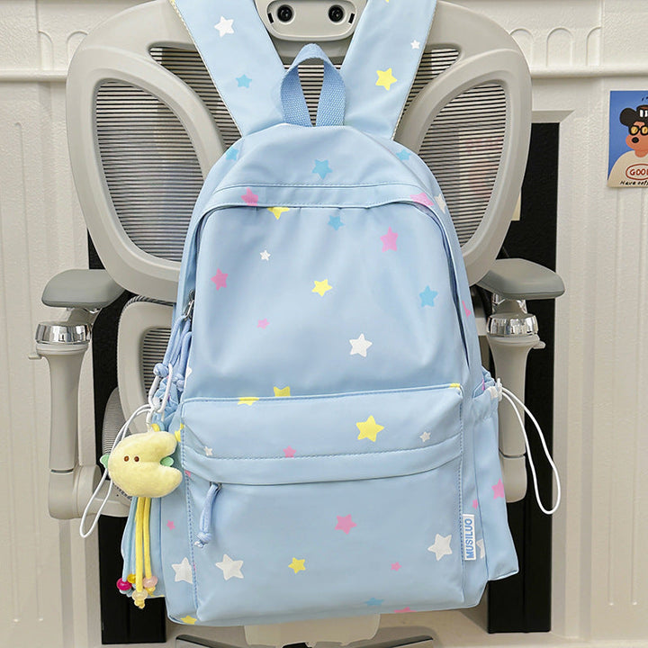 Fun Star Patterned Backpack Kalsten