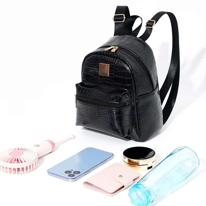 Backpack in Elegant Crocodile Look Kalsten
