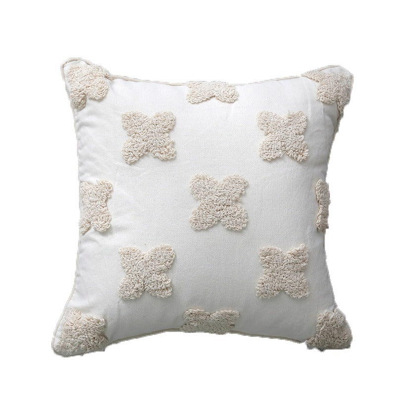 Women’s cushion cover with artistic fringe pattern Kalsten