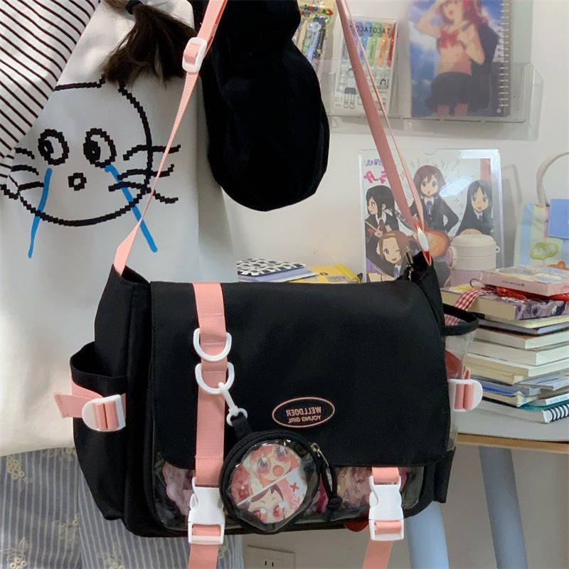 Casual Messenger Bag School Backpack