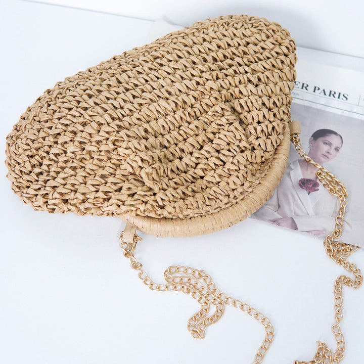 Handcrafted Shoulder Bag Made from Natural Materials Kalsten
