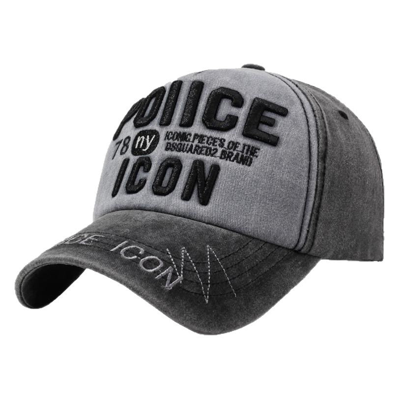Men's Vintage-Inspired Embroidered Baseball Cap Kalsten