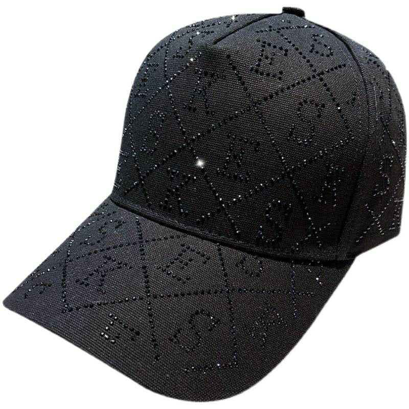 Women's Rhinestone-Embellished Adjustable Baseball Cap Kalsten