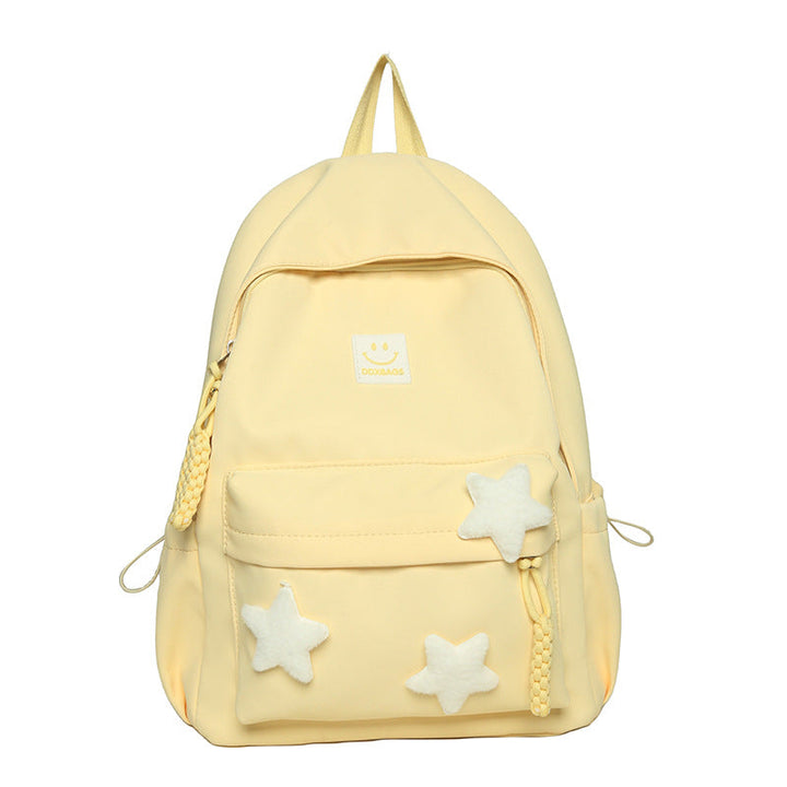 Adorable Star-Accent School Backpack Kalsten