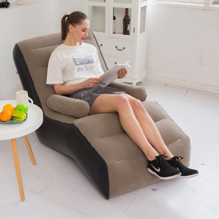 Women Inflatable Comfort Sofa with Ergonomic Backrest Kalsten