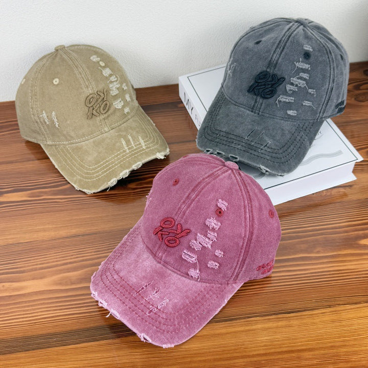 Men's Distressed Casual Baseball Cap Kalsten 1784270844