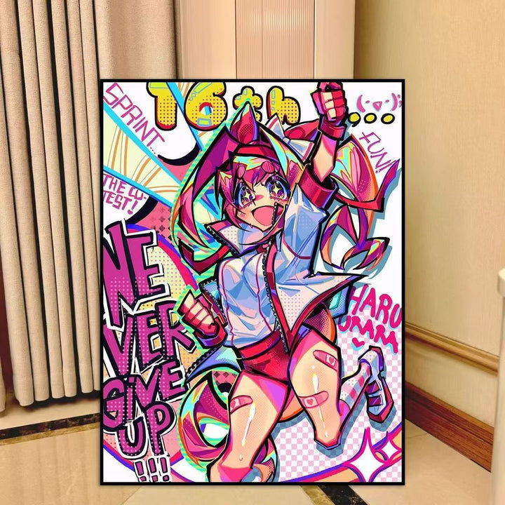 Anime-Inspired Canvas Wall Art Kalsten