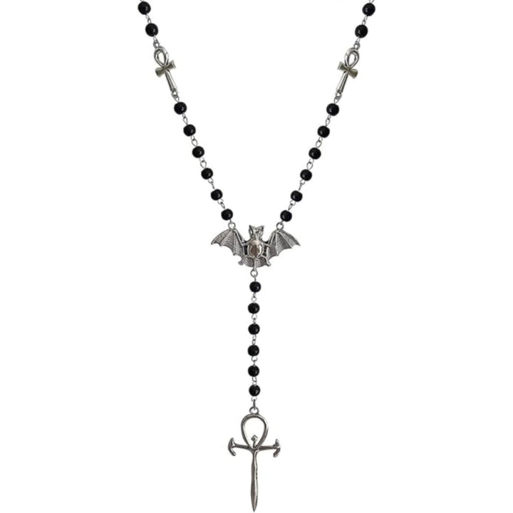 Gothic Bat-Inspired Pendant Necklace Kalsten