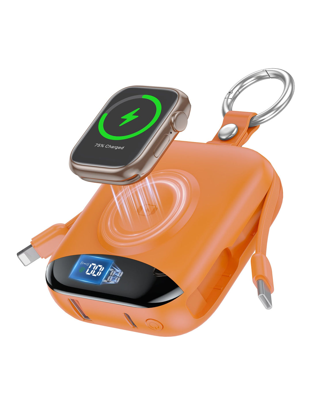 Portable Wireless Power Bank with Integrated LED Display Kalsten
