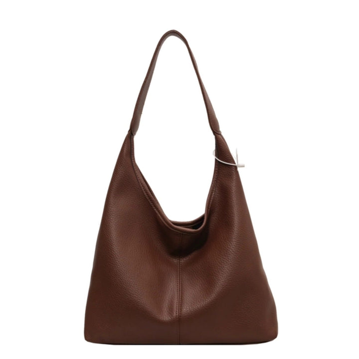 Elegant Soft Leather Hobo Bag Kalsten