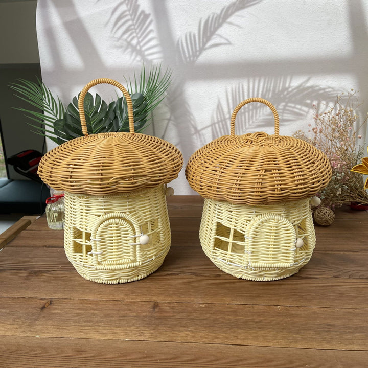 Women's decorative mushroom-shaped basket Kalsten