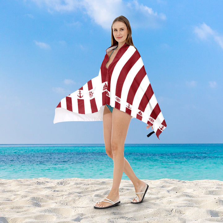 Beach poncho with integrated quick-drying technology Kalsten
