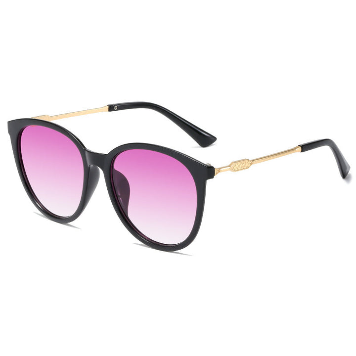Women's Fashion Cat-Eye Sunglasses with Mirrored Lenses Kalsten