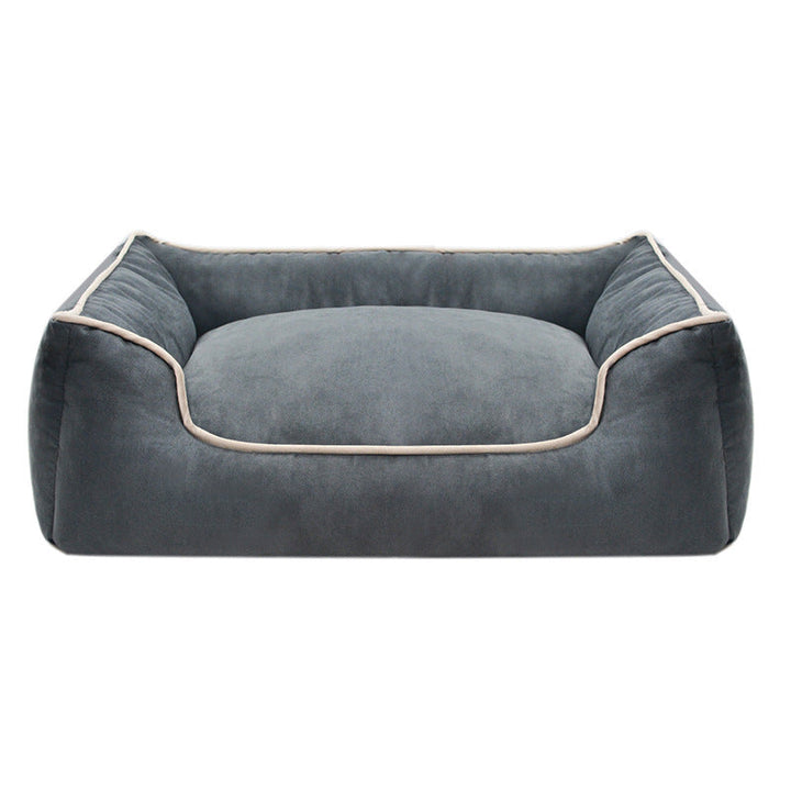 Premium Plush Bolstered Dog Bed