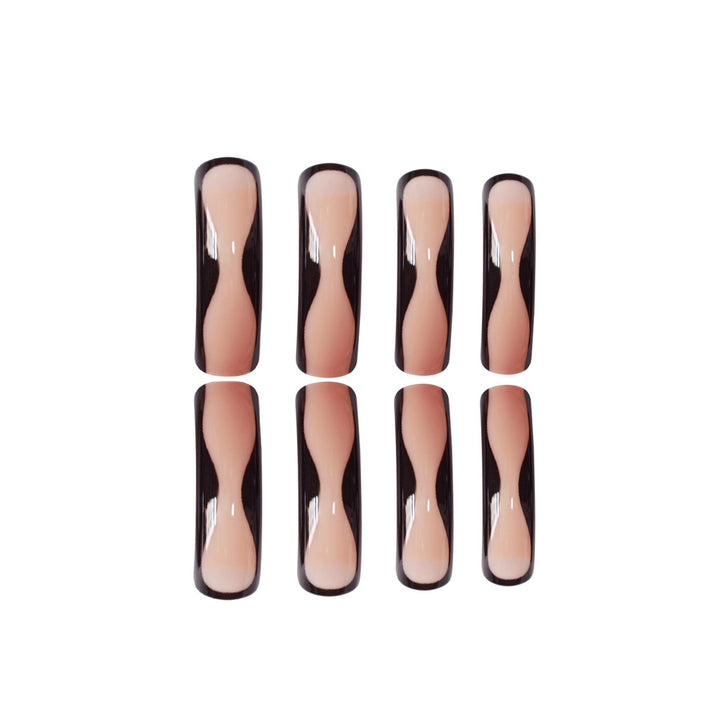 Artistic Wave Design Press-On Nails Kalsten
