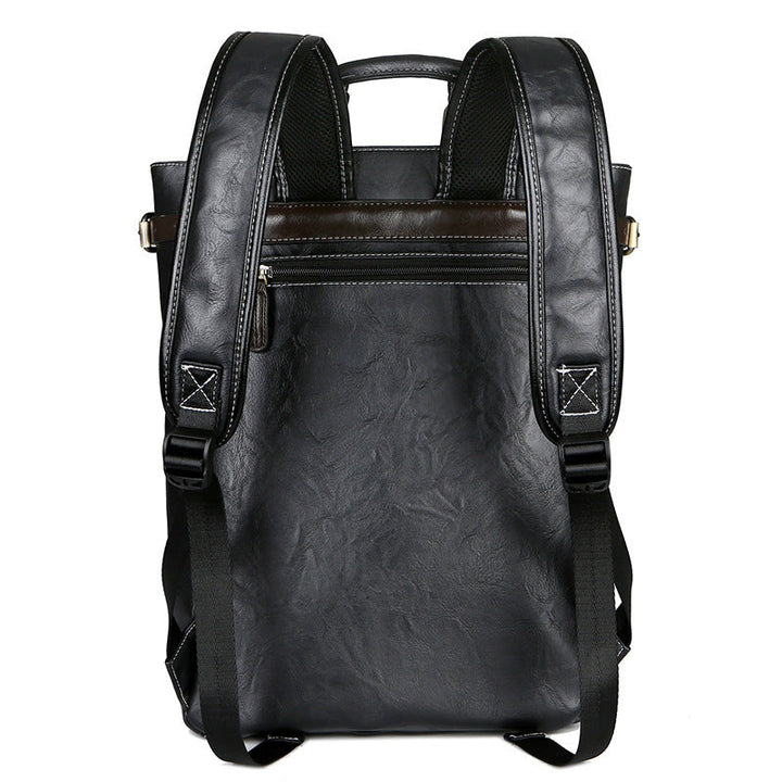 Elegant Laptop Backpack with High-Quality Synthetic Leather Coating Kalsten