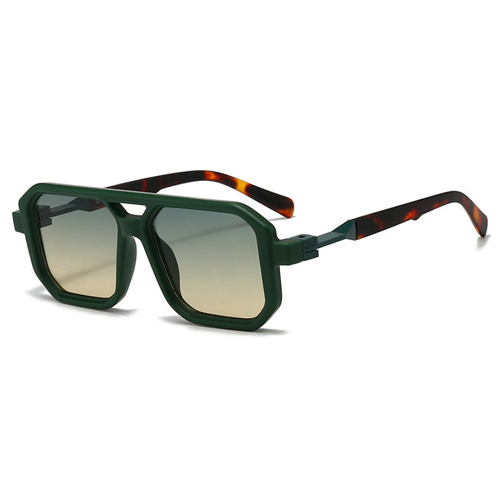 Ladies stylish oversized sunglasses with geometric frame Kalsten