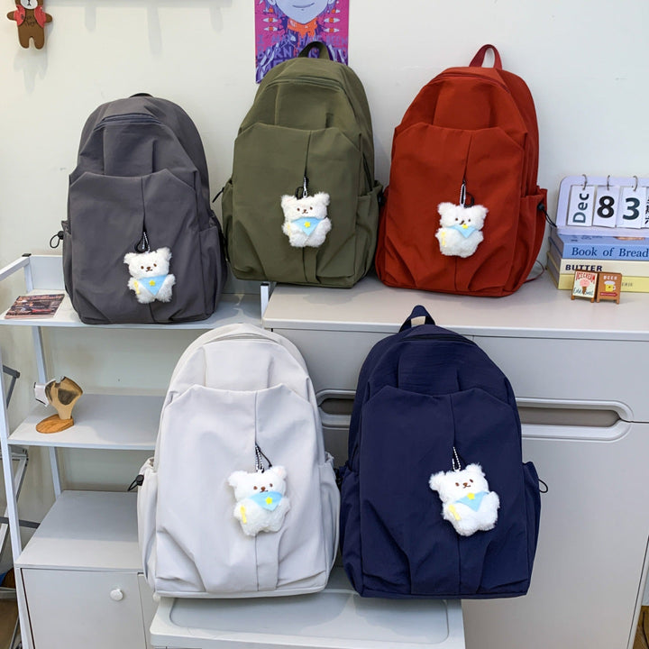 Functional Soft Fabric Backpack Kalsten