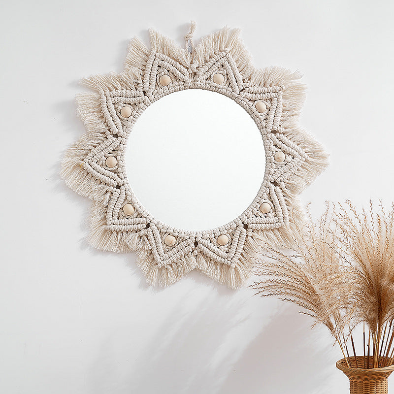 Macrame Wall Mirror Acalora