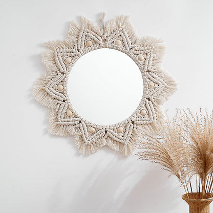 Macrame Wall Mirror Acalora