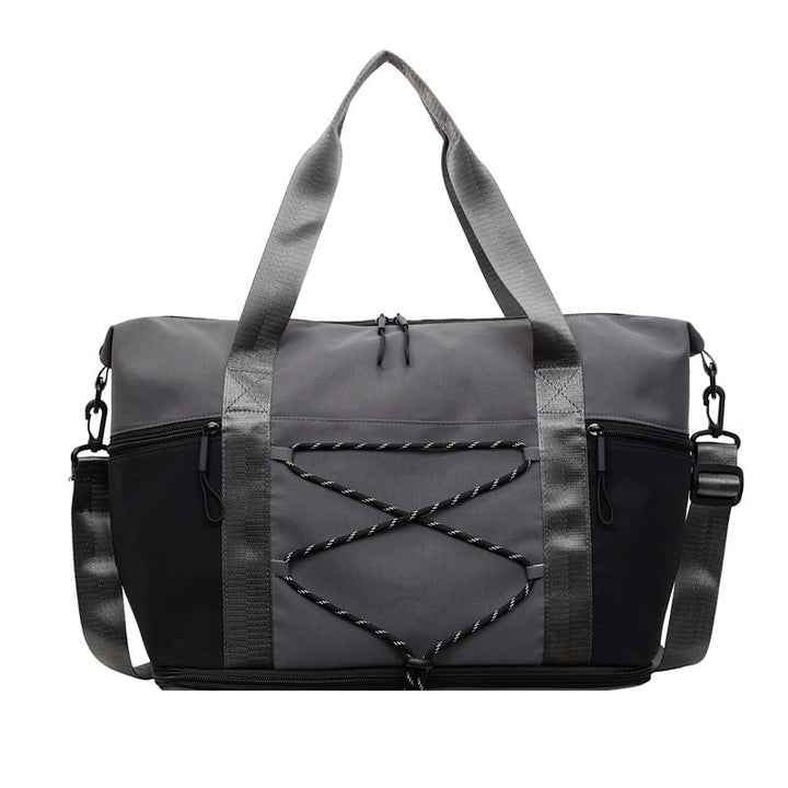 Sporty Shoulder Bag With Practical Organizer Kalsten