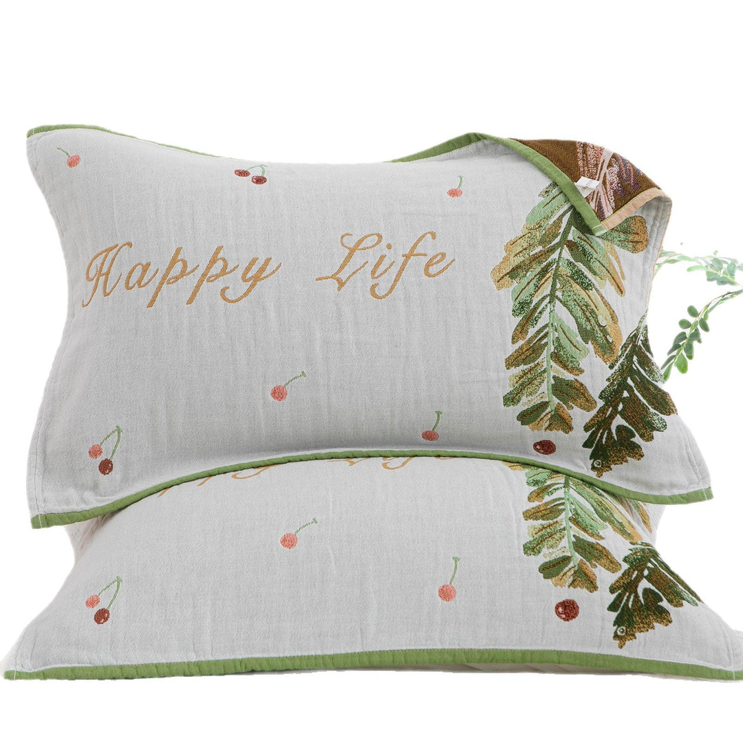 Women Decorative Pillow with Floral Pattern and High-Quality Cotton Kalsten