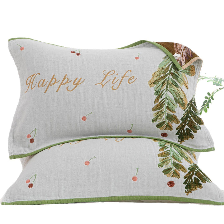 Women Decorative Pillow with Floral Pattern and High-Quality Cotton Kalsten