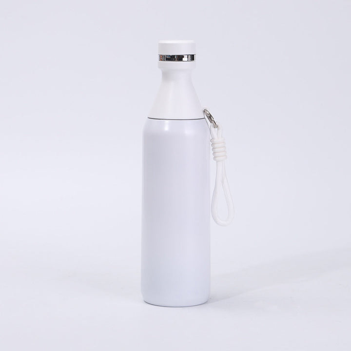 Ladies insulated drinking bottle with practical carrying strap Kalsten