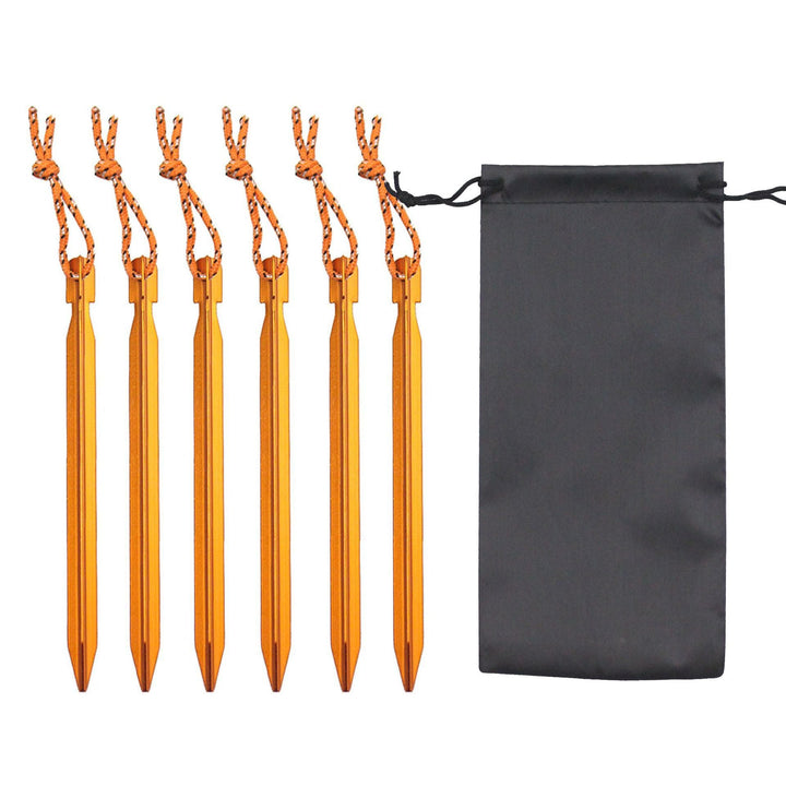 Unisex Aluminium Tent Pegs Set Kalsten