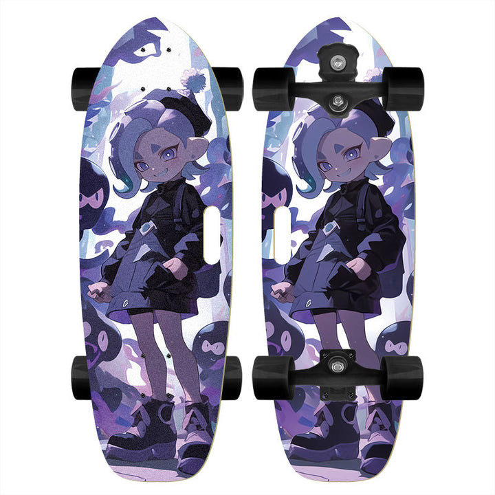 Mini Skateboard Deck with Textured Grip Kalsten