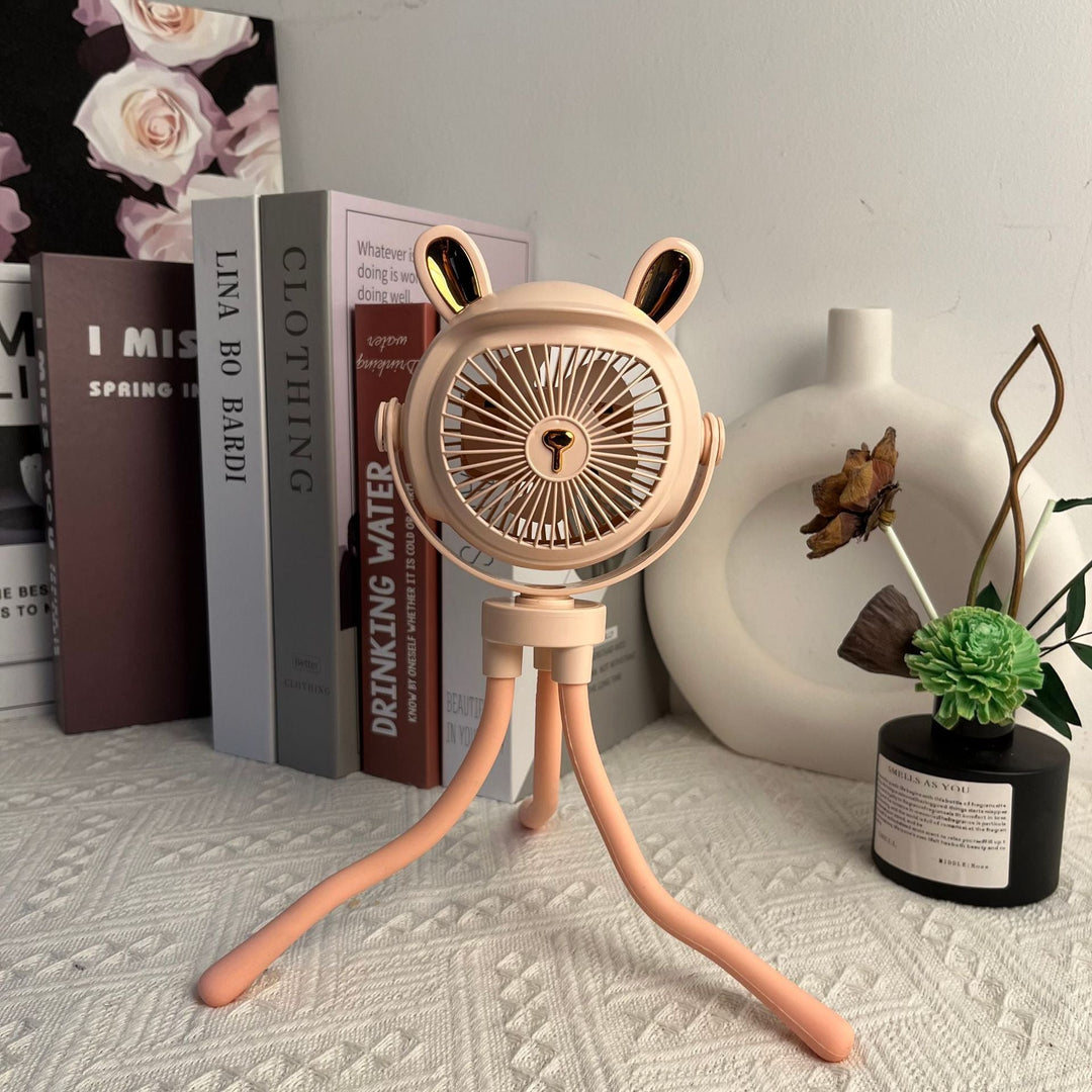Cute Animal-Themed Portable Desk Fan Kalsten