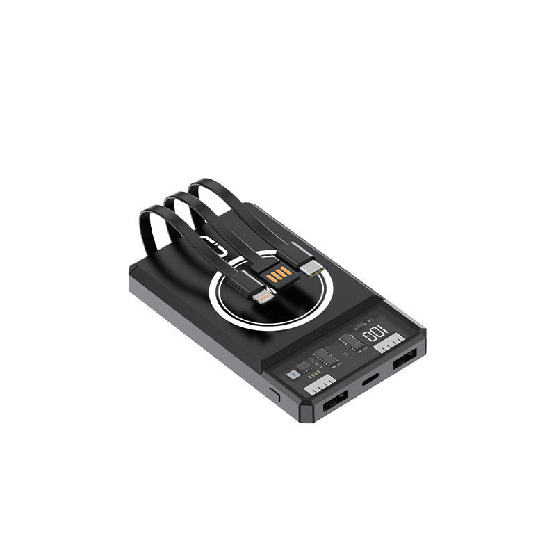 Power bank with integrated light and fast charging functions Kalsten