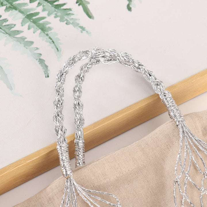 Multifunctional mesh tote bag with lining Kalsten