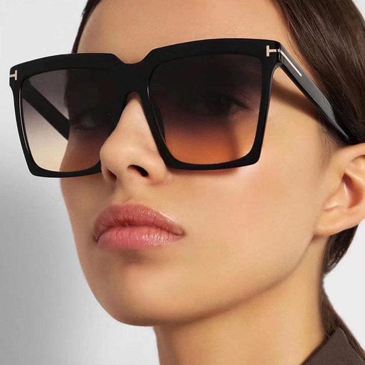 Women's oversized sunglasses with elegant and polarized lens design Kalsten