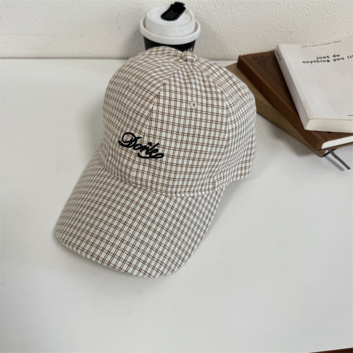 Men's Casual Checkered Baseball Cap Kalsten