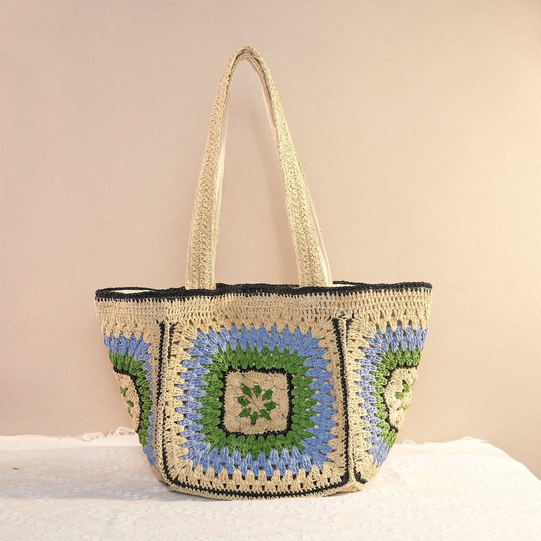 Shoulder bag with unique granny square design Kalsten