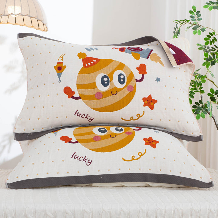Women Decorative Pillow with Cheerful Design Kalsten