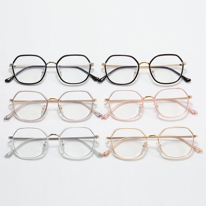 Ladies fashionable glasses with unique geometry Kalsten