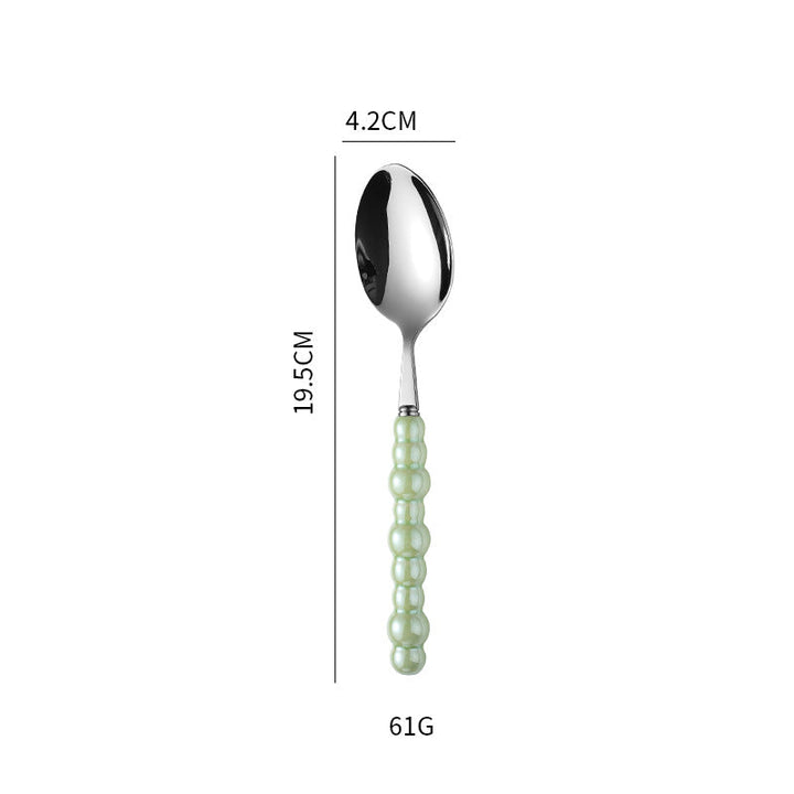 Elegant finger food fork with non-slip handle Kalsten
