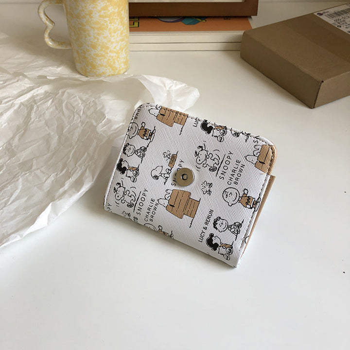 Cartoon-Themed Zip Wallet Kalsten