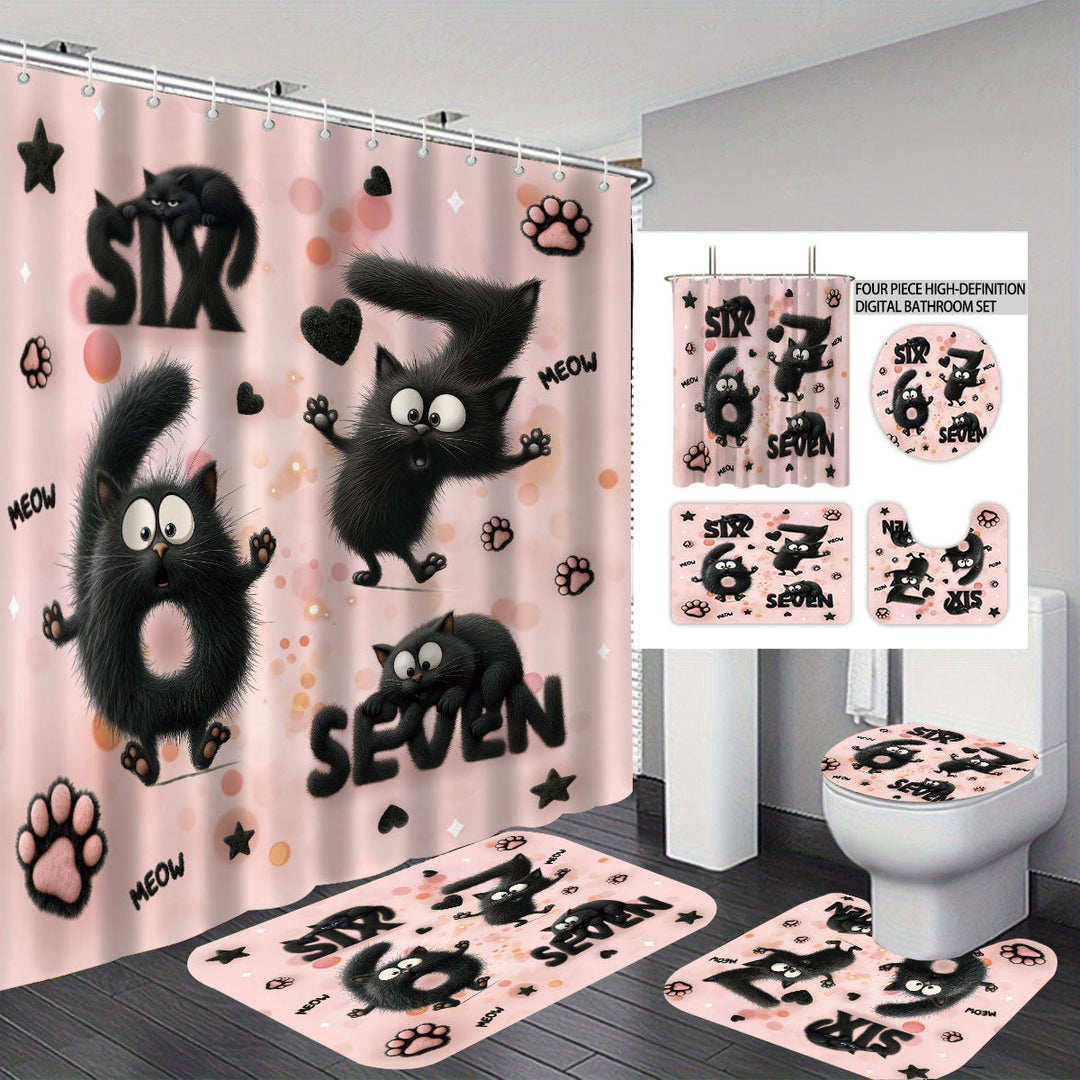 Colorful Dessert-Themed Bathroom Set Kalsten