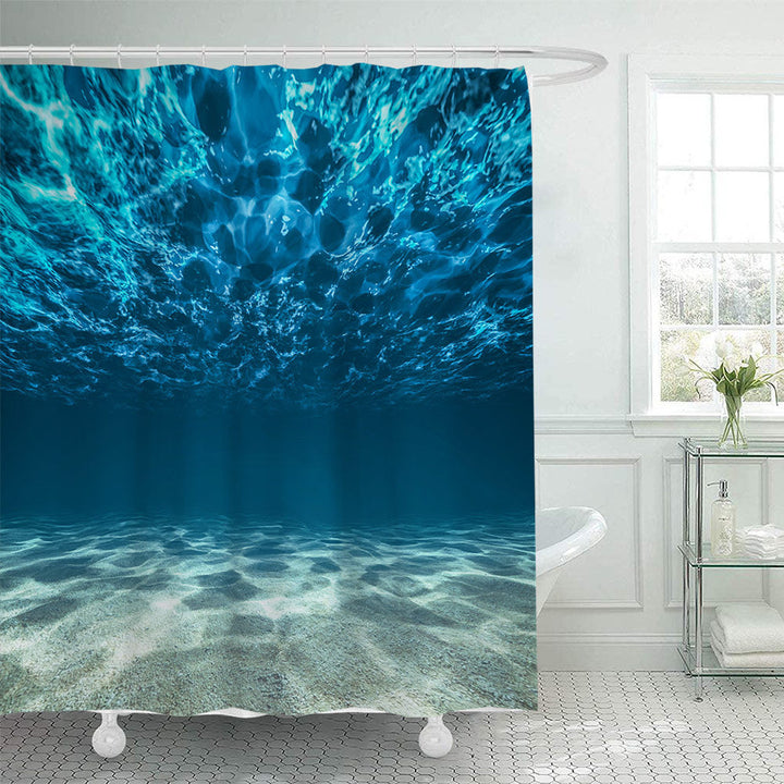 Coastal Pattern Shower Curtain Kalsten