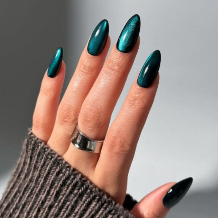 High-Gloss Stiletto Press-On Nail Set with Elegant Finish Kalsten