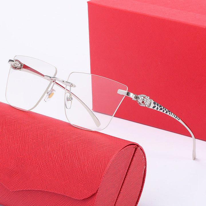 Women's Geometric Sunglasses with Elegant Gold-Colored Detail Kalsten