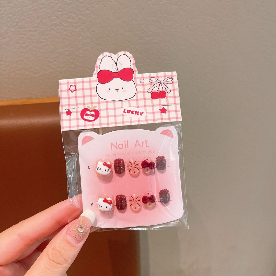 Kawaii Nail Art Artificial Nails Kalsten